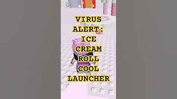 Explaining Viruses part 2 | Ice cream roll launcher   #icecreamroll  #storytime #roblox