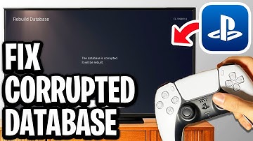 How To Fix PS5 Database Is Corrupted - Step By Step