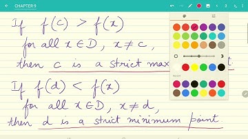 Chapter 9 (9.1) (Mathematics for Economic Analysis by Sydsaeter and Hammond)