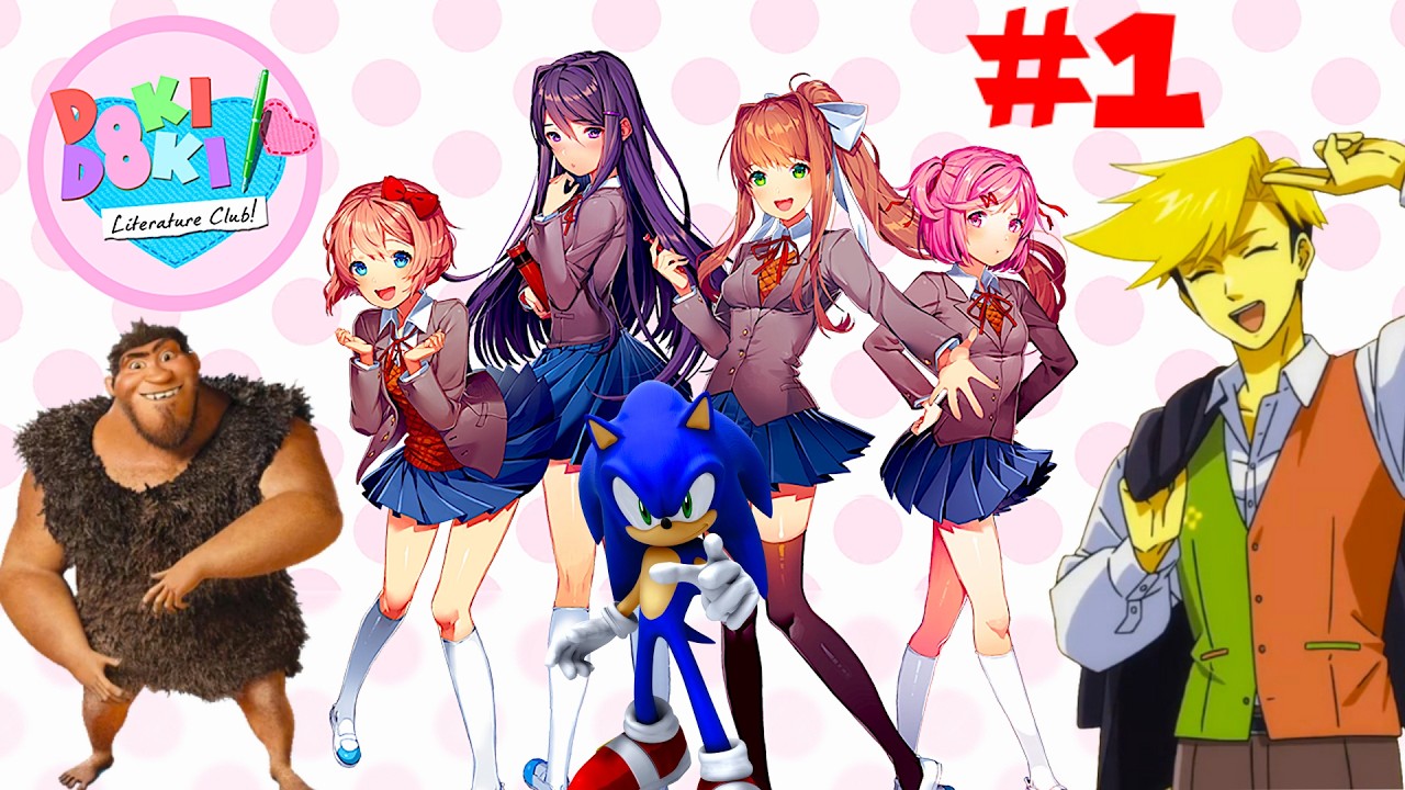 I WANTED TO JOIN THE ANIME CLUB! | Doki Doki Literature Club! - Part 1