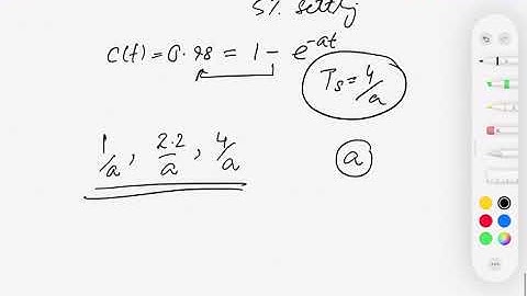 Lecture 2.2: Response specifications and introduction to second order systems