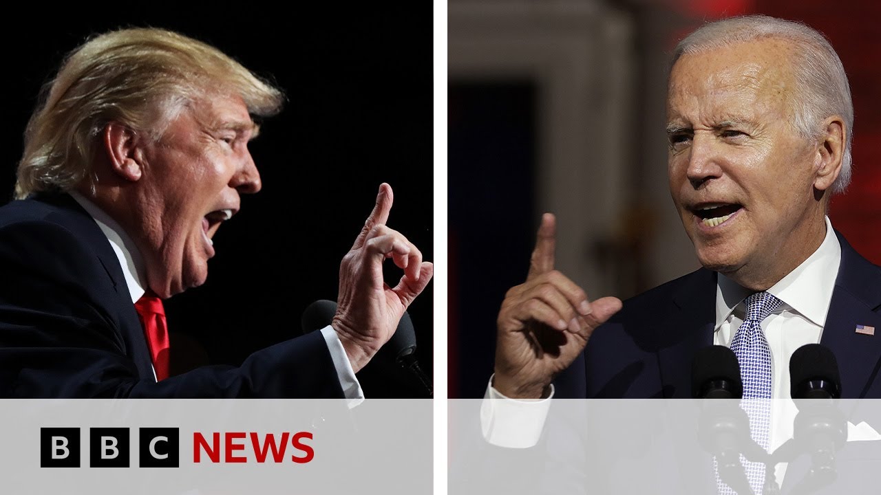Donald Trump leads Joe Biden in key swing states, new polling suggests – BBC News