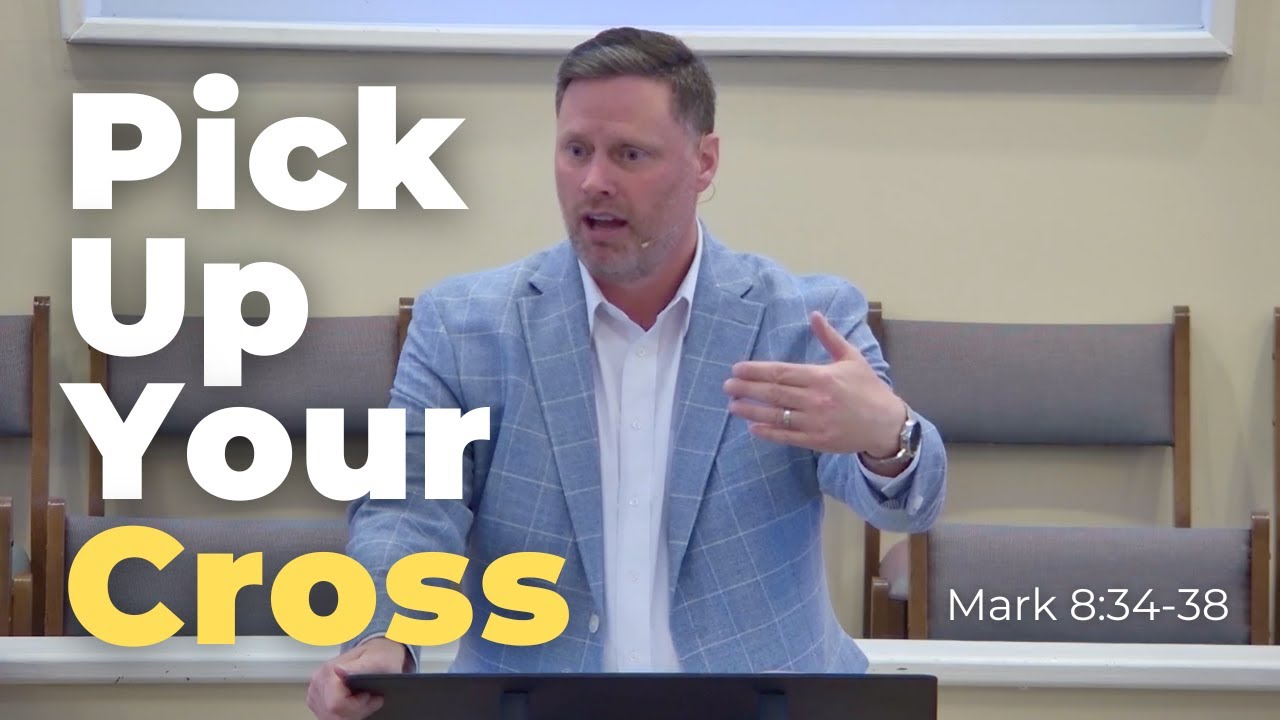 Pick Up Your Cross - (Mark 8:34-38) - YouTube
