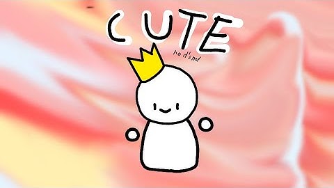 Cute little BLOB dancing to the cute song | animation |