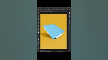 How to Create Paper Mockup in photoshop | Shorts Photoshop tutorial #shorts