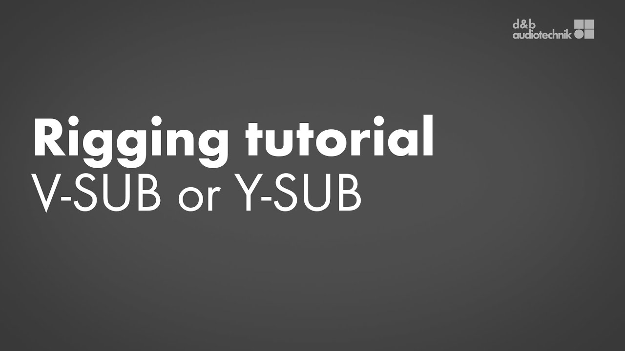 Rigging Tutorial V Sub Or Y Sub Youtube