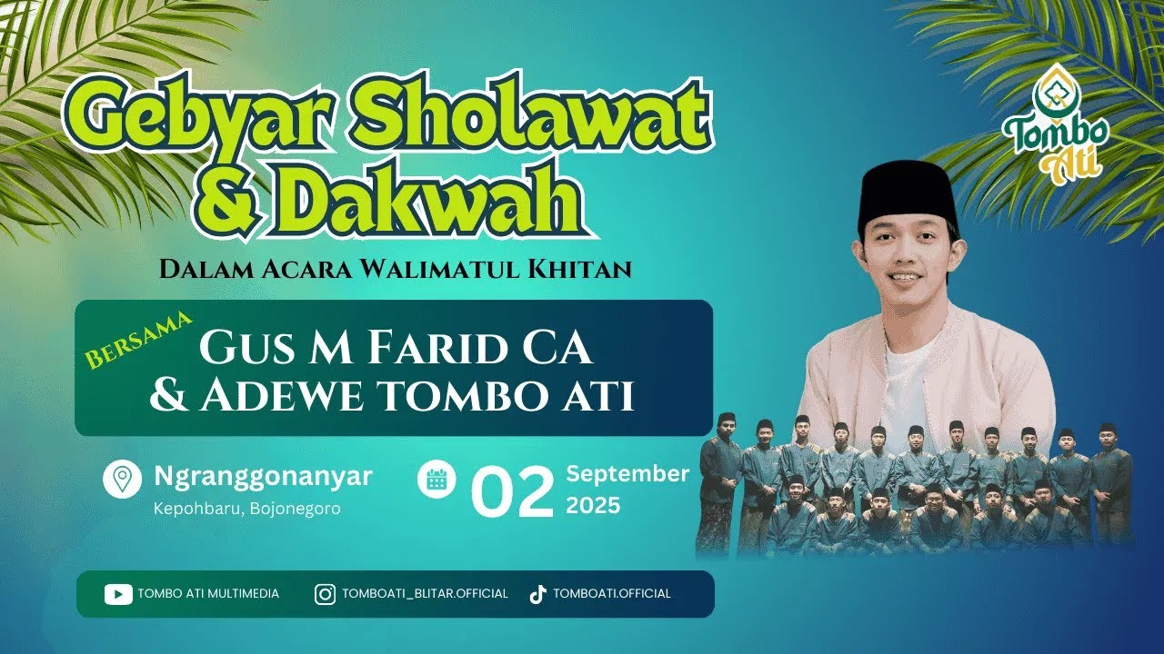 🔴 LIVE TOMBO ATI Bersama GUS FARID || NGRANGGON ANYAR, KEPOHBARU, BOJONEGORO