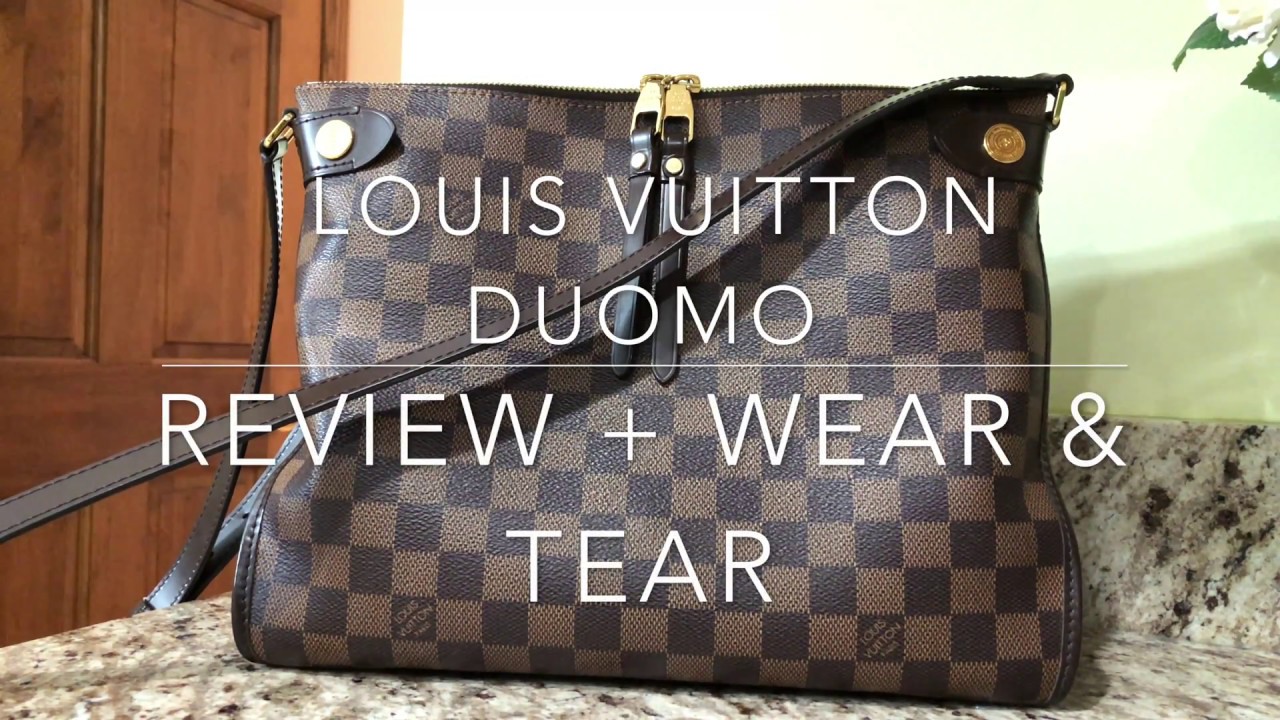 What's in my bag Louis Vuitton Damier Ebene Duomo 