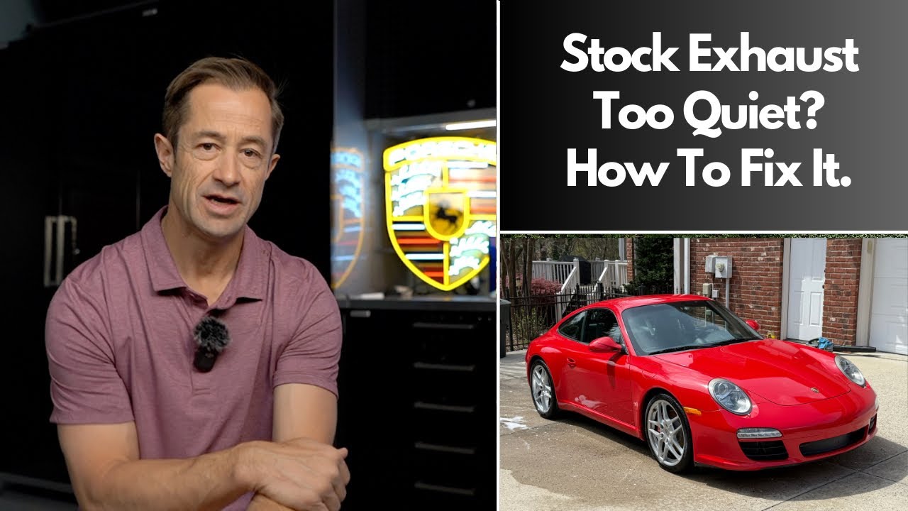 How To Massively Improve the Porsche 997.2 Stock Exhaust
