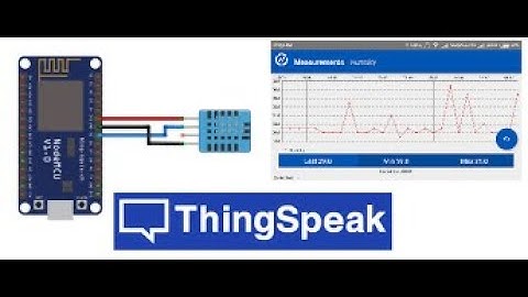 DHT11 Temperature and Humidity Sensor with Nodemcu and Thingspeak