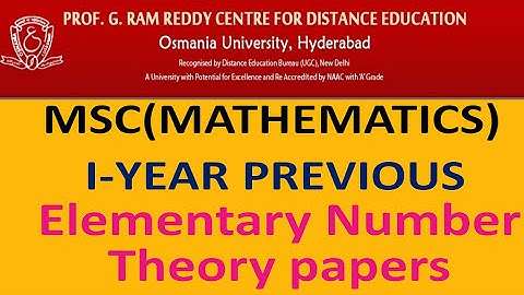 PGRRCDE PREVIOUS  YEAR PAPRS | MSC MATHEMATICS I-YEAR PAPERS || IMPORTANT QUESTIONS ||