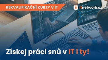 Získej práci snů v IT i ty! S ITnetwork to zvládneš.