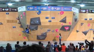Kokoro Fujii Gets Through Mens Final 4 Problem At Ifsc Toronto World Cup 2015
