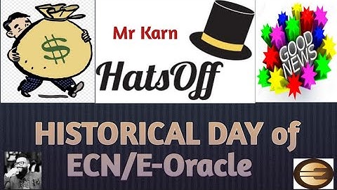 Hatsoff to Mr Karn Diwedi (ECN/E-Oracle)