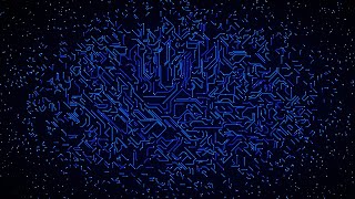 Full 4K Traveling Through a Digital 3D Circuit Board of Connections Concept News