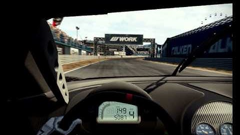 NFS Shift2 Unleashed Autopolis Lakeside 46.673 with Bugatti Veyron(cockpit).