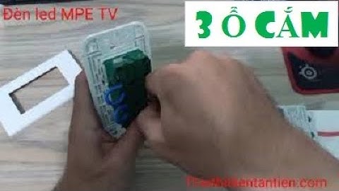 Hướng dẫn lắp đặt đặt 3 ổ cắm đơn Panasonic dễ dàng tại nhà | Đại lý thiết bị điện Panasonic TPHCM