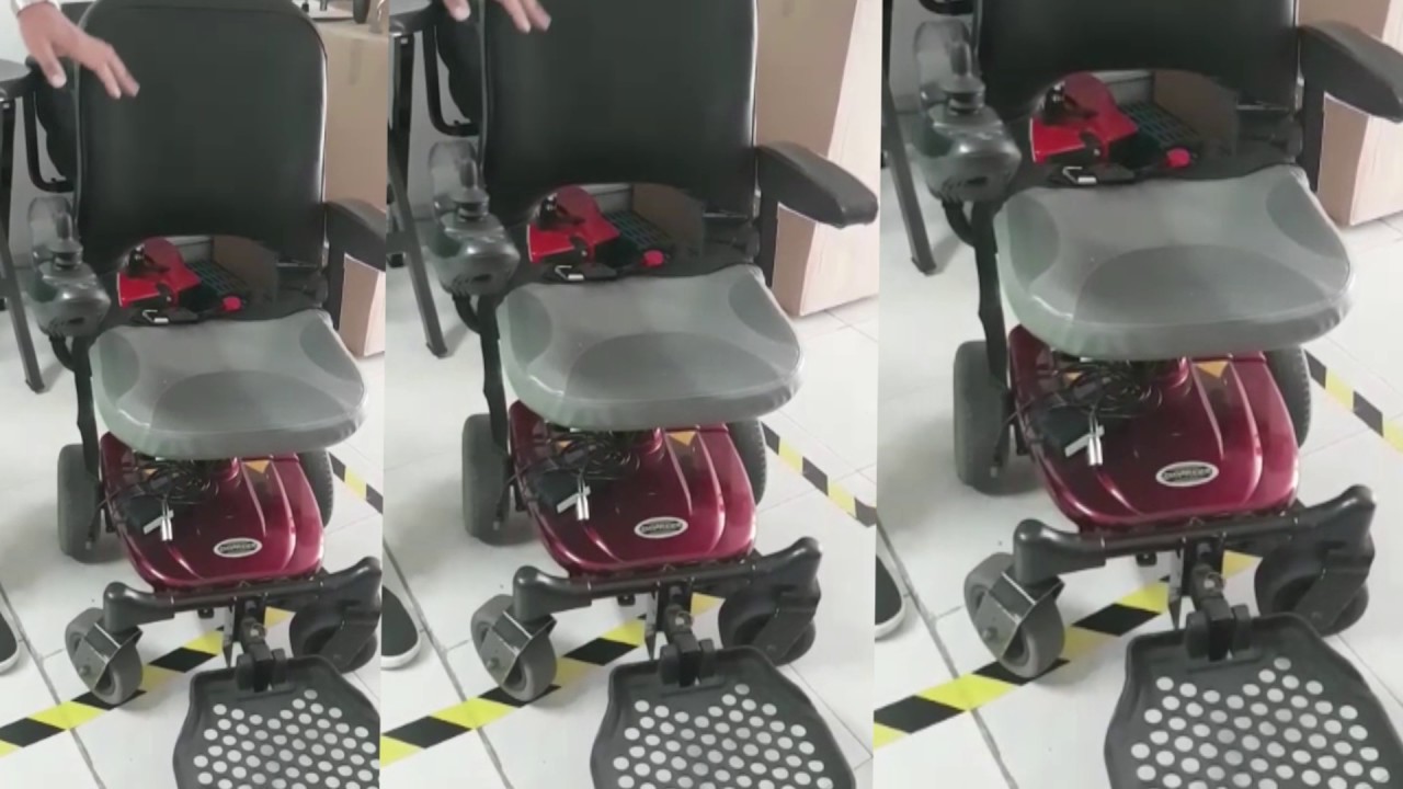 sin Manual Indulgente silla de ruedas electrica usada - YouTube