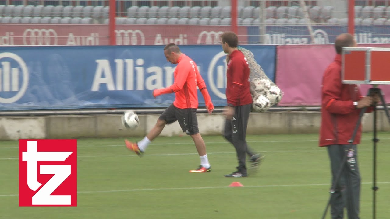 Franck Ribéry zurück auf dem Platz (FC Bayern München) fcb manila
