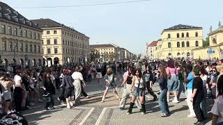 4KHDR The Future Actors of Munich (München) at Odeonsplatz, Bavaria,Germany|#shorts #viral #trending