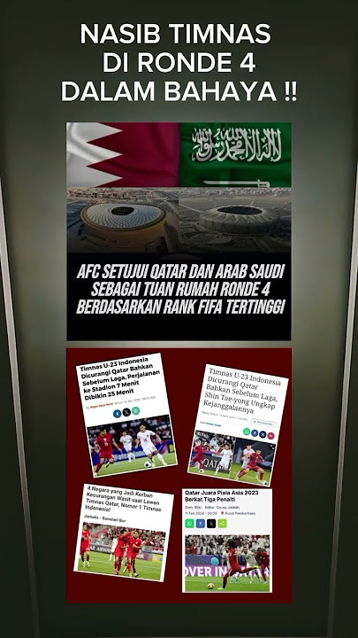 Arab dan Qatar di setujui Tuan Rumah Ronde 4 Piala Dunia 2026, #shortvideo #shortsfeed #shortsvideo