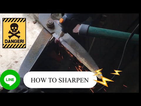 Video: How To Sharpen Edging