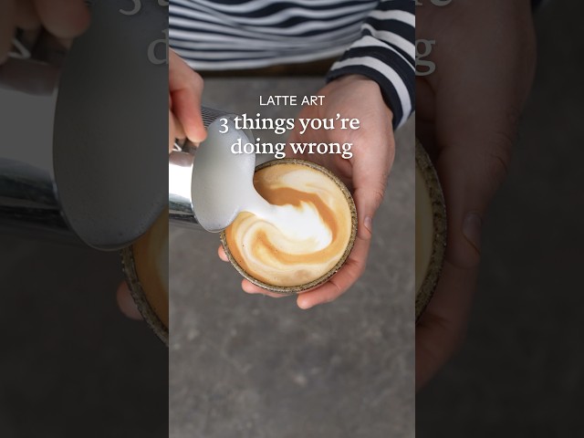 3 ways to fix your latte art class=