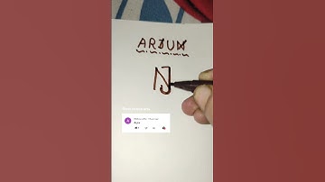 Arjun name logo✨#shorts#shortvideo #youtubeshorts #viral #logo #Arjun..