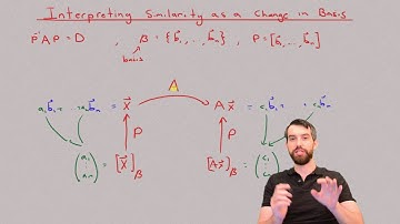 The Similarity Relationship Represents a Change of Basis