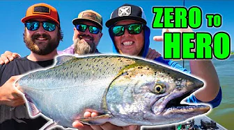 We Went ZERO To HERO Trolling for King Salmon In 100 Degree HEAT!