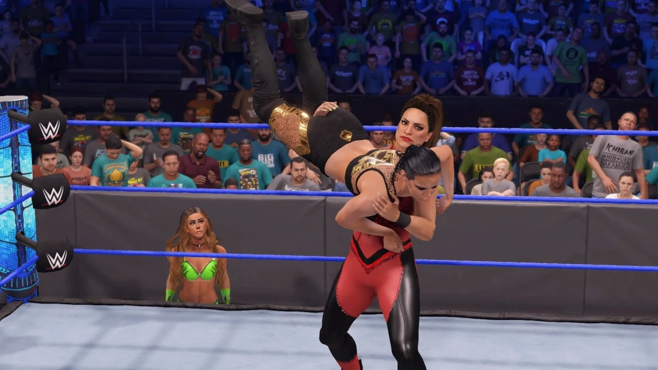 WWE 2K22 - RAQUEL GONZALEZ VS SHAYNA BASZLER | SmackDown
