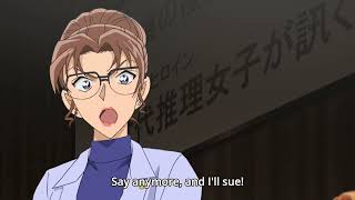 Detective Conan ( Kisaki Eri angry π π π π π )