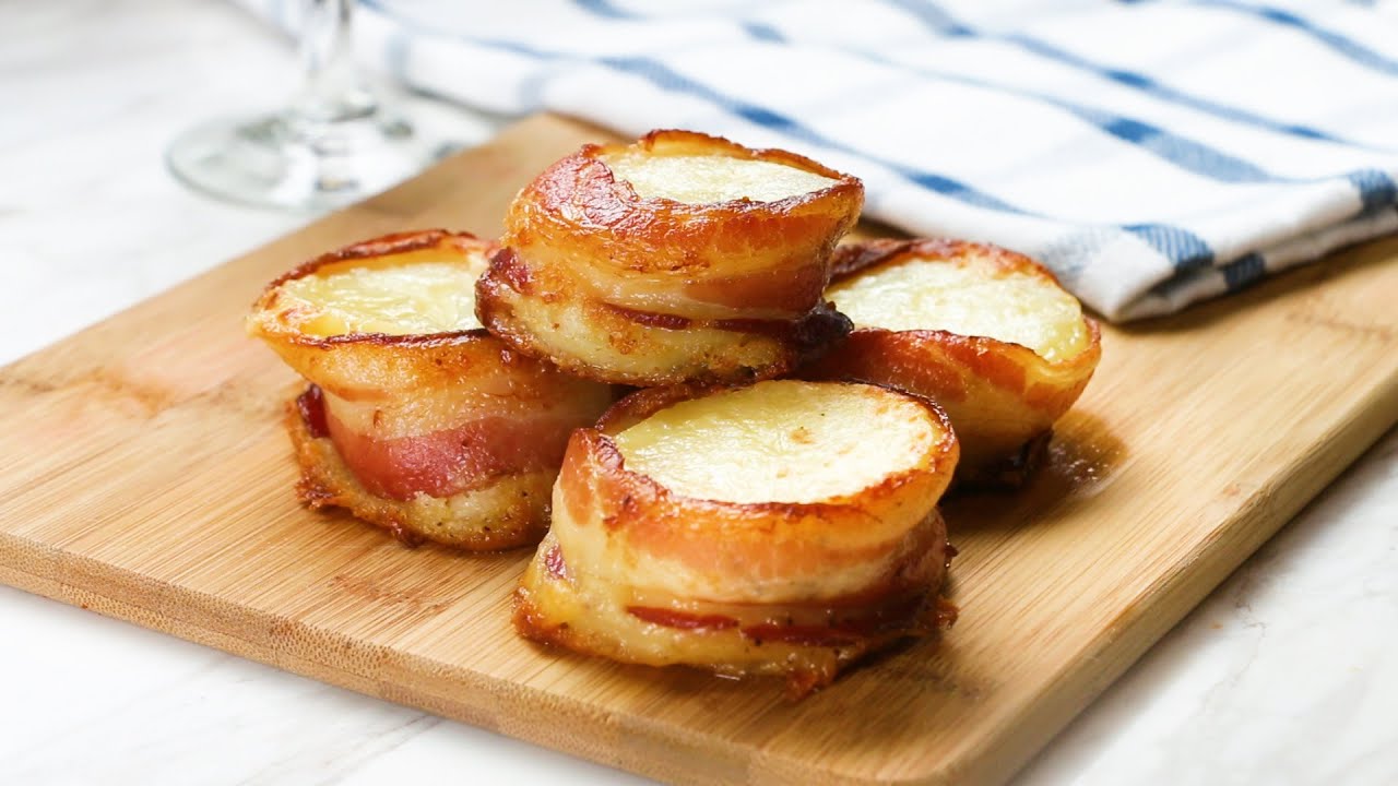 Copitas de Tocino y Papa comida mexicana