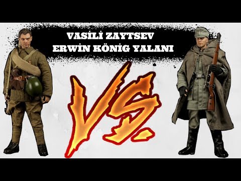 SOVYET KESKİN NİŞANCI VASİLİ ZAYTSEV VE ERWİN KÖNİG YALANI 2.dünya savaşı tarihi