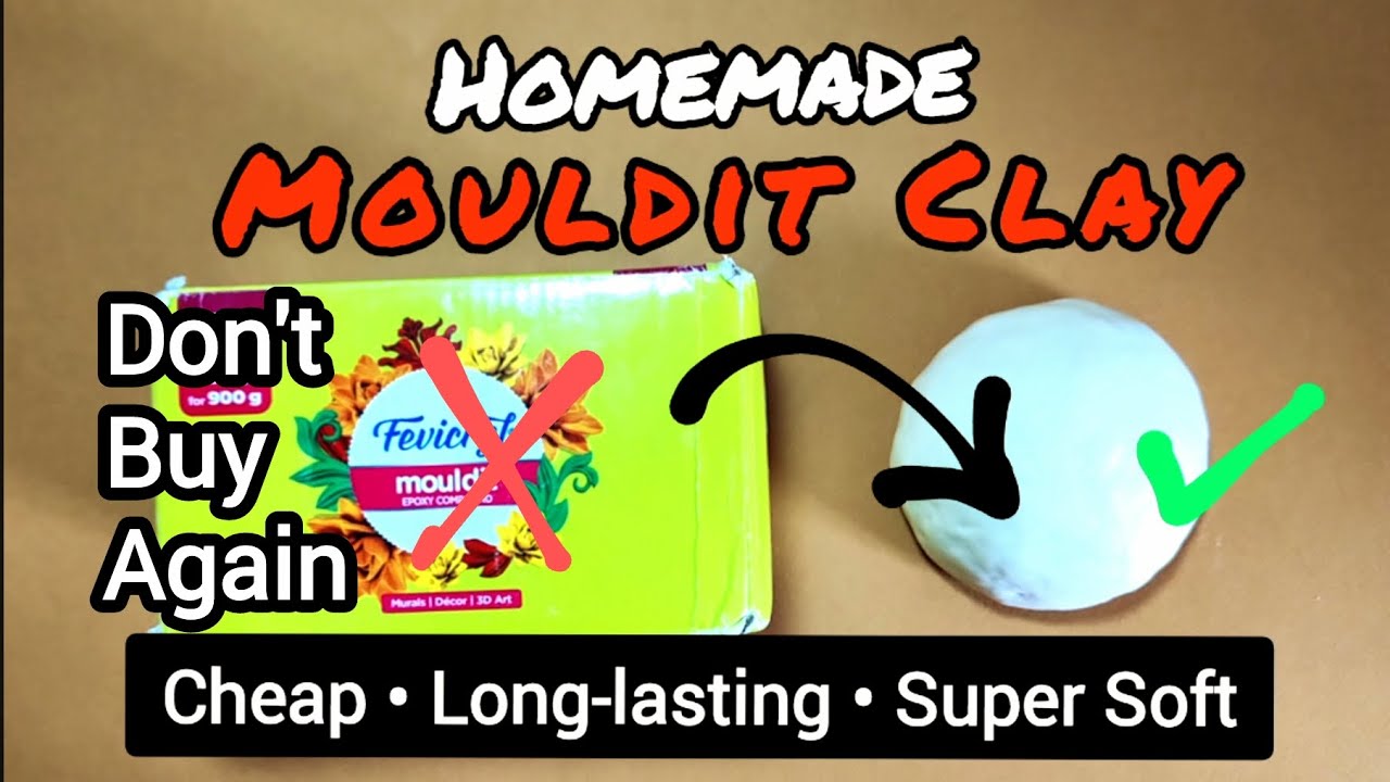 How To Make Homemade Mouldit Clay YouTube How To Make Homemade Mouldit Clay YouTube