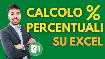 EXCEL PER PRINCIPIANTI - Calcolare la percentuale