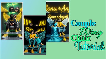 Viral 3D Couple Neon Ai  Wingchair Photo Kaise Banaye || Technical Moon 87 || Bing Ai Genarator