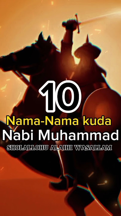 keren!! nama kuda Rasulullah shalallahu alaihi wasallam #feedshorts #nabimuhammad #shorts