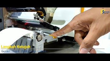 Installasi Label & Ribbon Printer Zebra ZT230