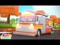 Wheels on the Fire Truck Nursery Rhyme &amp; More Baby Songs