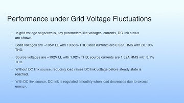 Performance under Grid Voltage Fluctuations | Lecture 50 Docker Container - Demo