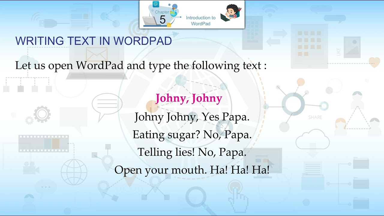 Ch 5 | Benchmark Books | Computer | Class 3 | Introduction to WordPad | For children