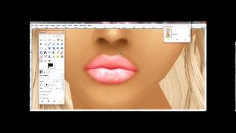 Imvu Editing Your  Avatars Lips ( Color )