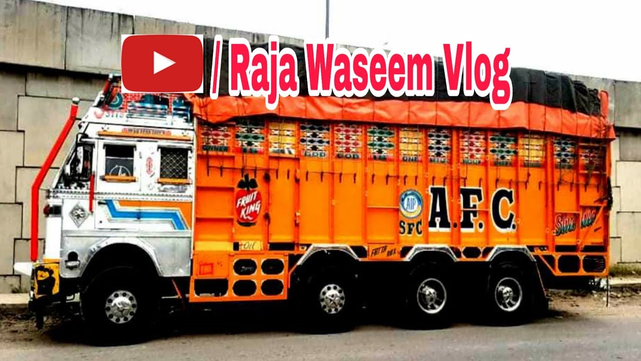 Kashmiri Truck on the Way Jammu Truck Lover 12 Chakka Lover Kashmiri Tralla Kashmiri