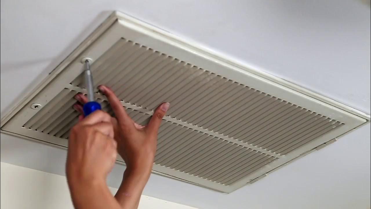 How to Change Air Filter in Home YouTube
