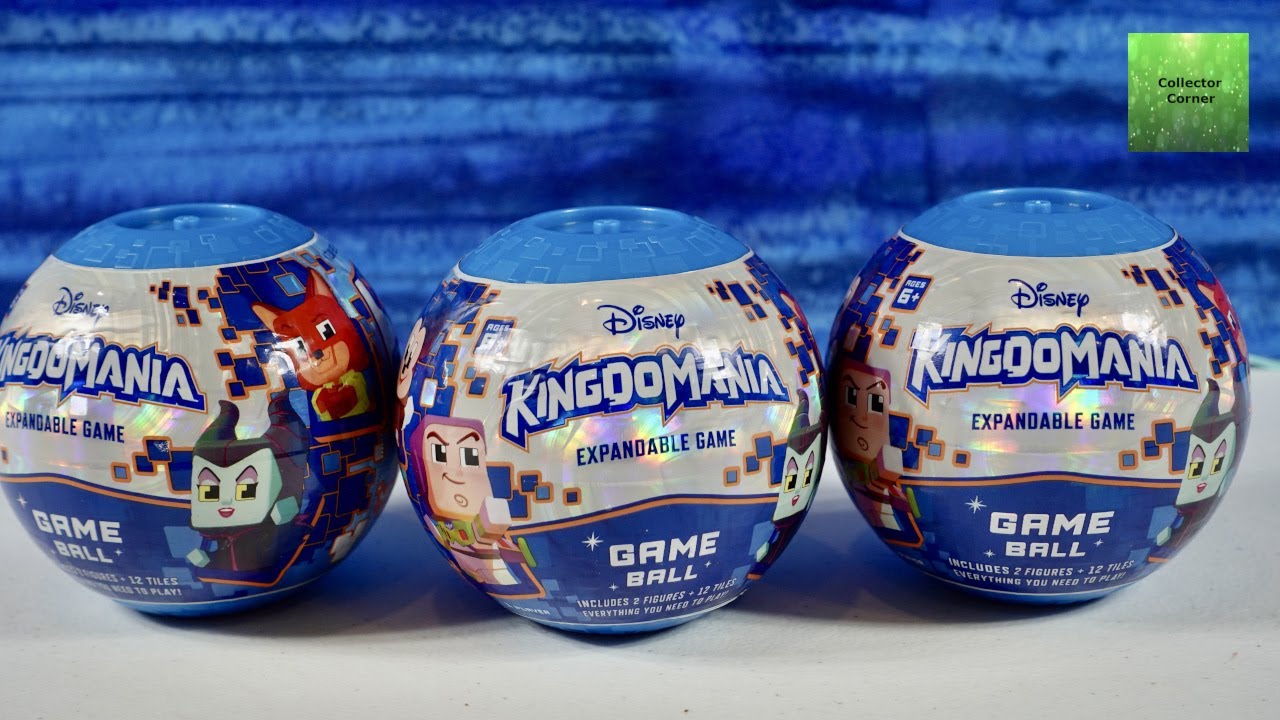 Disney Funko Kingdomania Game Ball Figure Blind Capsule Unboxing Review | CollectorCorner