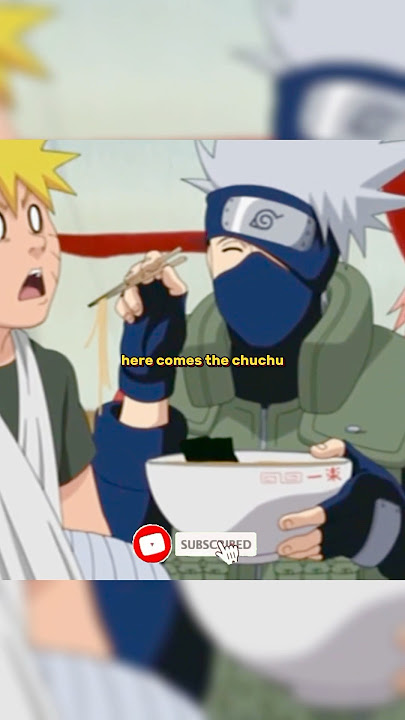 Kakashi Tries to Feed Naruto