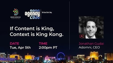 Adomni Presentation at WPI Global Summit 2022