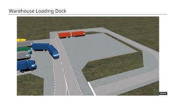 PTV Vissim Tooltips - Warehouse Loading Dock Operation Modeling