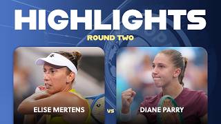 Elise Mertens vs Diane Parry 2026 Cincinnati Open Round Two